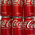 Coca Cola (pack of 6) available at Afolake Mart Ibadan
