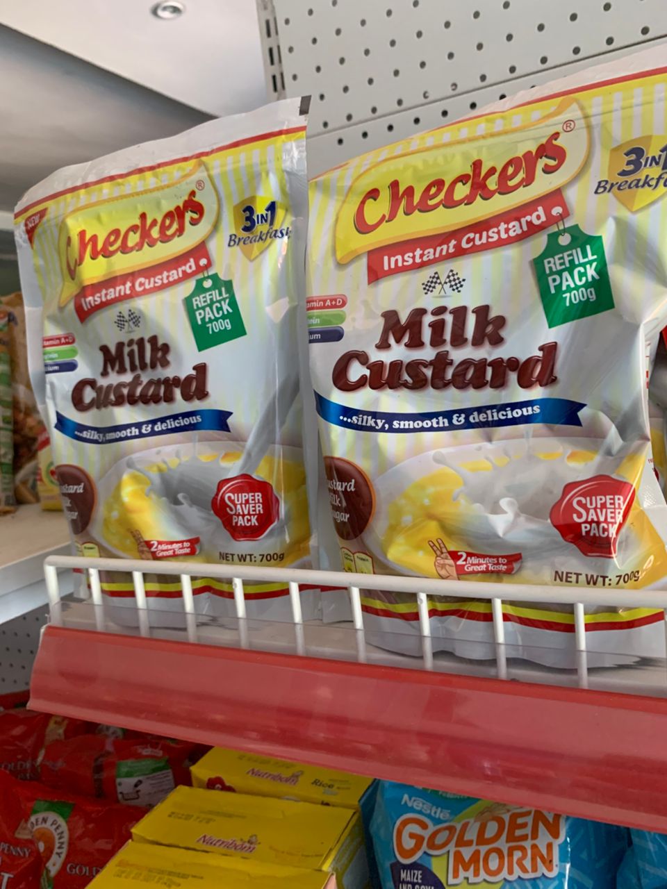 Custard available at Afolake Mart Ibadan