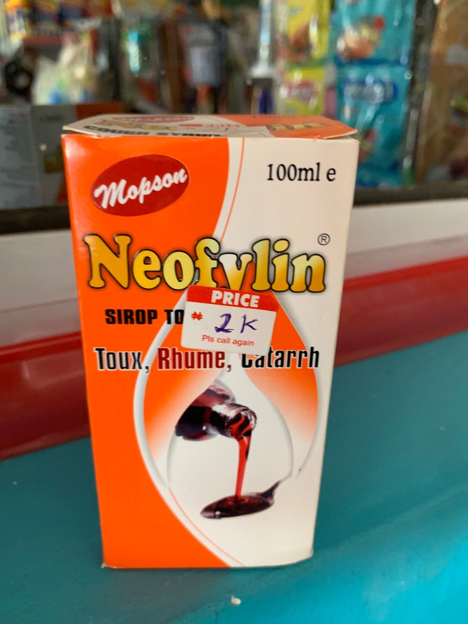 Cough Syrup (Neoflyn) available at Afolake Mart Ibadan